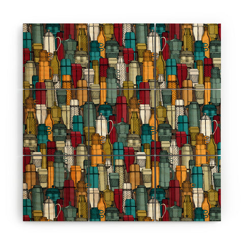 Sharon Turner Coffee Time Wood Wall Mural