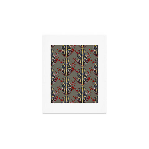 Sharon Turner Congo Tree Frog Art Print