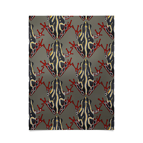 Sharon Turner Congo Tree Frog Poster