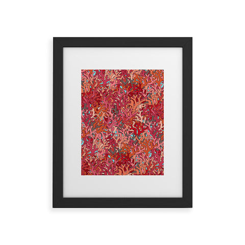 Sharon Turner Coral 2 Framed Art Print