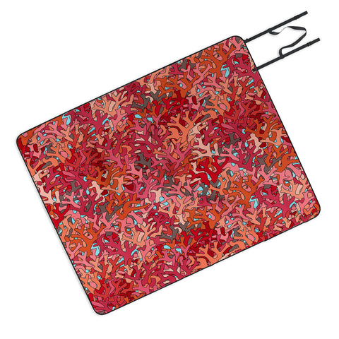 Sharon Turner Coral 2 Picnic Blanket