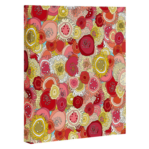 Sharon Turner Coral Garden Art Canvas