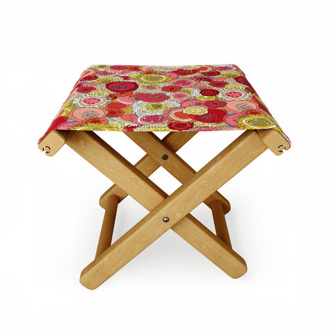 Sharon Turner Coral Garden Folding Stool