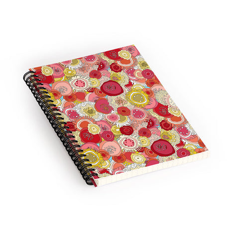Sharon Turner Coral Garden Spiral Notebook
