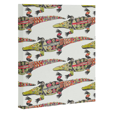 Sharon Turner crocodile Art Canvas
