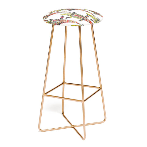 Sharon Turner crocodile Bar Stool