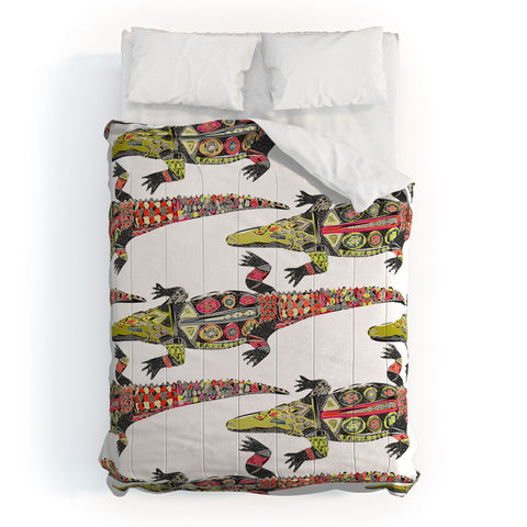 Sharon Turner crocodile Comforter