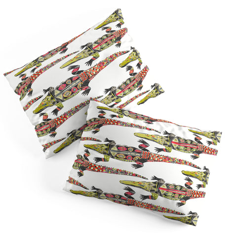 Sharon Turner crocodile Pillow Shams