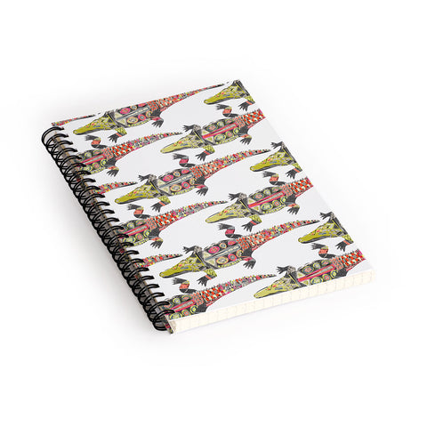Sharon Turner crocodile Spiral Notebook