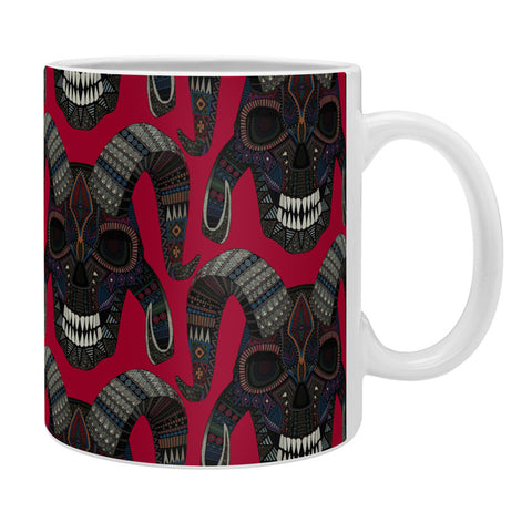 Sharon Turner demon skull red Coffee Mug