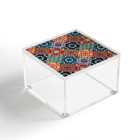 Sharon Turner DESEO BOLD spanish tile Acrylic Box