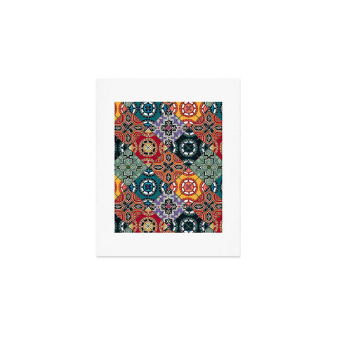 Sharon Turner DESEO BOLD spanish tile Art Print