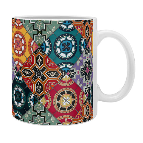 Sharon Turner DESEO BOLD spanish tile Coffee Mug