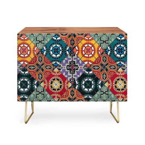 Sharon Turner DESEO BOLD spanish tile Credenza