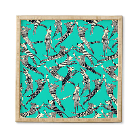 Sharon Turner dog party Framed Wall Art