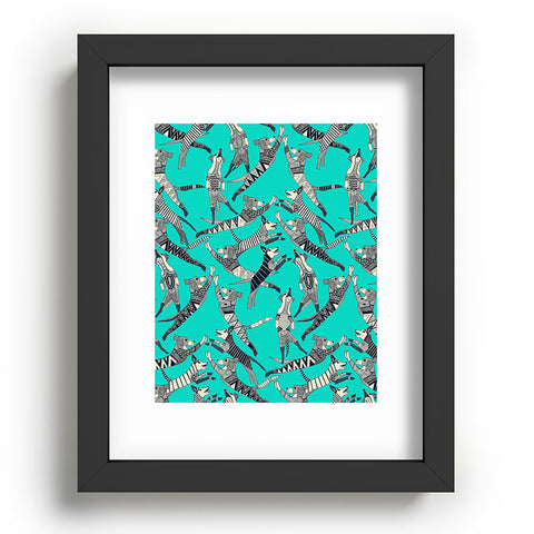 Sharon Turner dog party Recessed Framing Rectangle