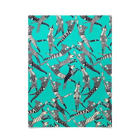 Sharon Turner dog party Poster