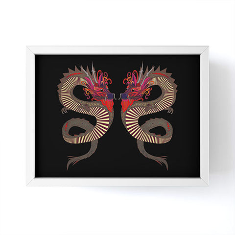Sharon Turner Dragon Ink Framed Mini Art Print