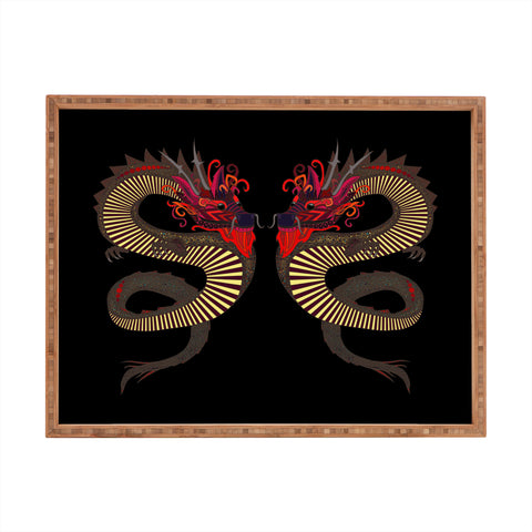 Sharon Turner Dragon Ink Rectangular Tray