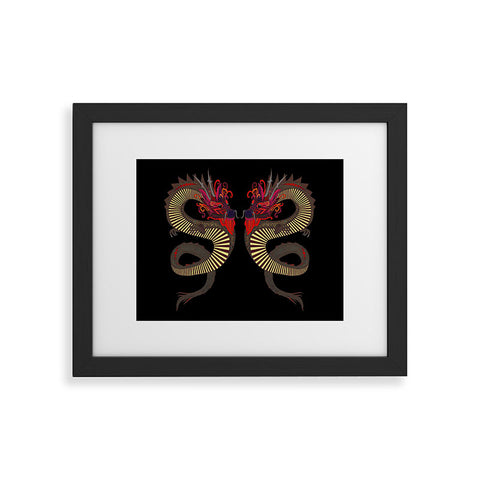 Sharon Turner Dragon Ink Framed Art Print