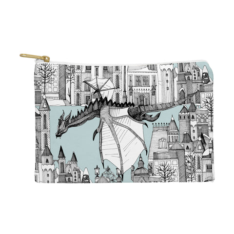 Sharon Turner Dragon Kingdom Winter Toile Pouch