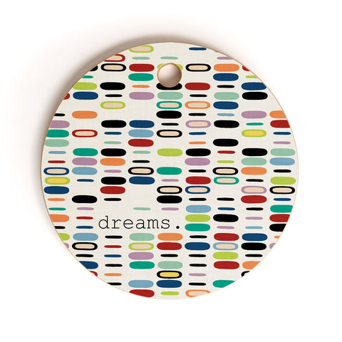 Sharon Turner Dreams 1 Cutting Board Round