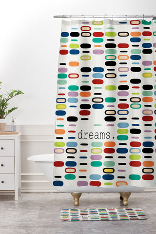 Sharon Turner Dreams 1 Shower Curtain And Mat