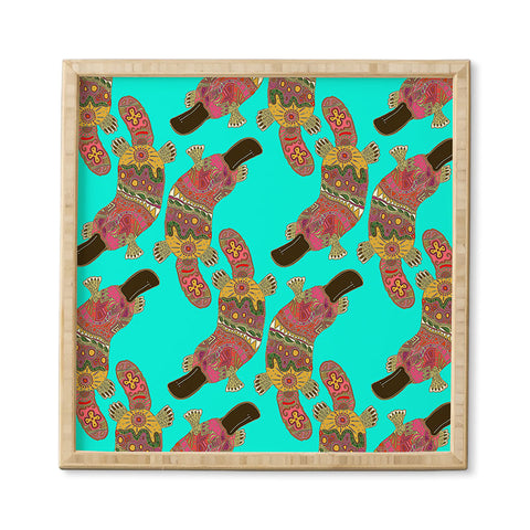 Sharon Turner Duck Billed Platypus Framed Wall Art