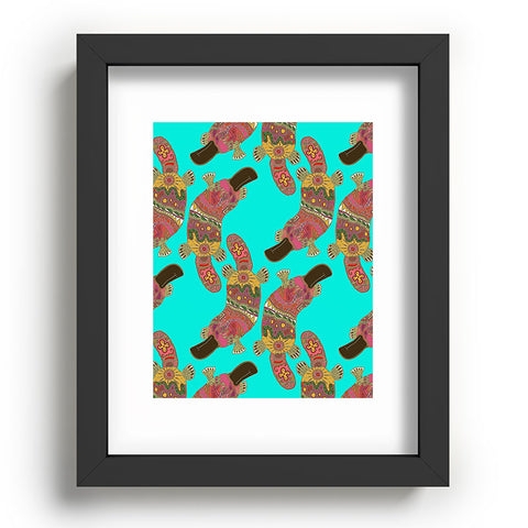 Sharon Turner Duck Billed Platypus Recessed Framing Rectangle