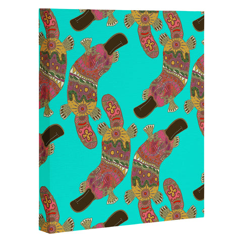 Sharon Turner Duck Billed Platypus Art Canvas