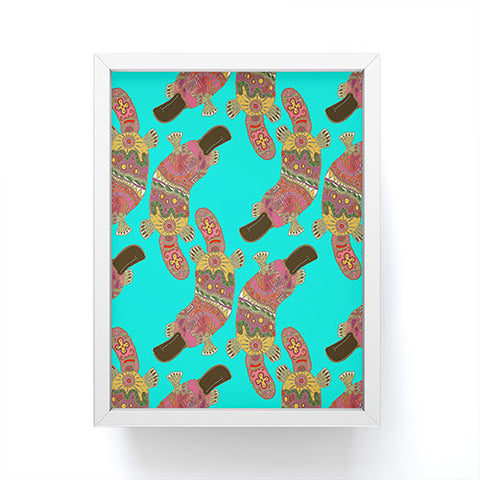 Sharon Turner Duck Billed Platypus Framed Mini Art Print