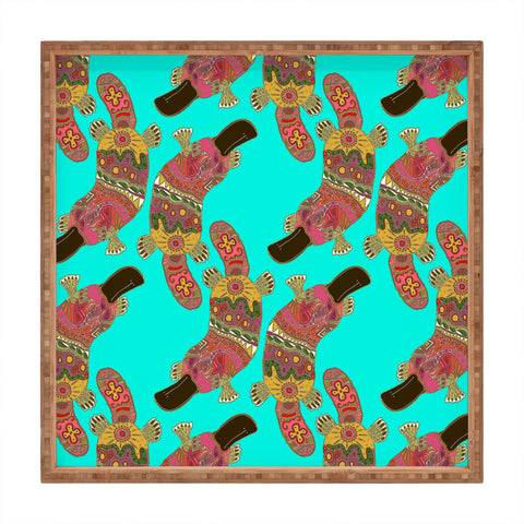 Sharon Turner Duck Billed Platypus Square Tray
