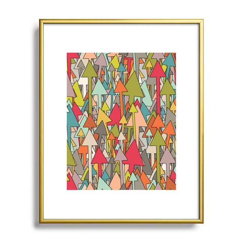 Sharon Turner Earth Up Metal Framed Art Print