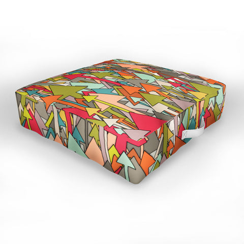 Sharon Turner Earth Up Outdoor Floor Cushion