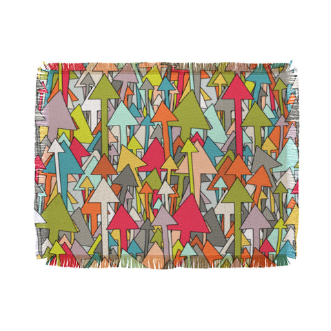Sharon Turner Earth Up Throw Blanket