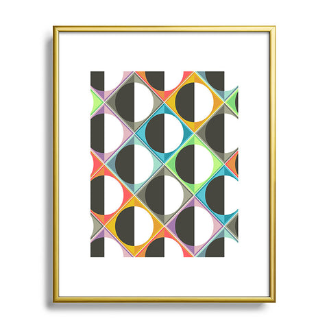 Sharon Turner Eclipse Diamonds Metal Framed Art Print