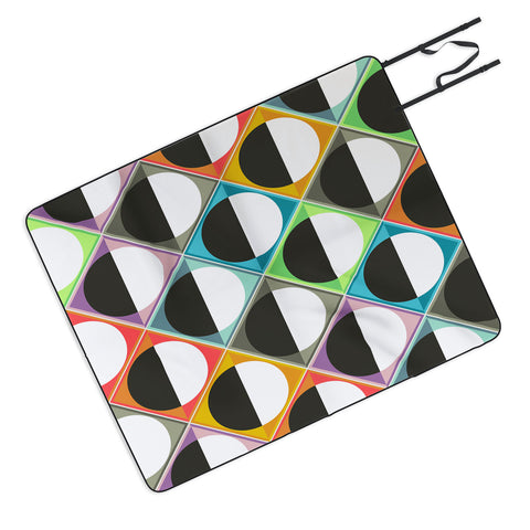 Sharon Turner Eclipse Diamonds Picnic Blanket