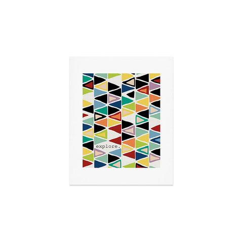 Sharon Turner Explore 1 Art Print