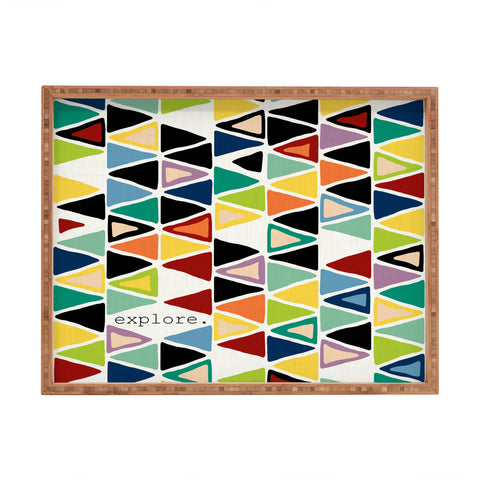 Sharon Turner Explore 1 Rectangular Tray