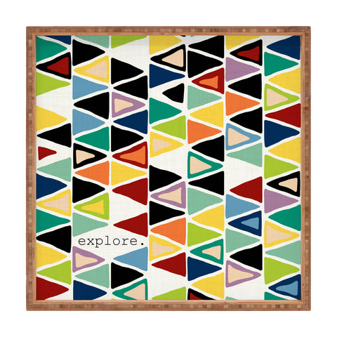 Sharon Turner Explore 1 Square Tray