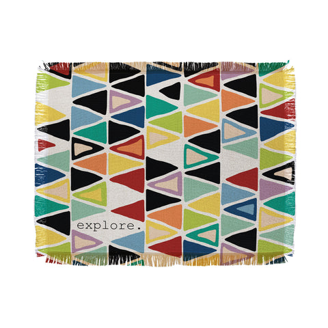 Sharon Turner Explore 1 Throw Blanket