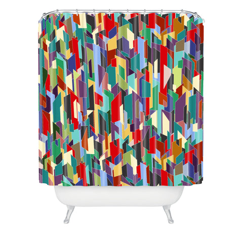 Sharon Turner Facet Shower Curtain