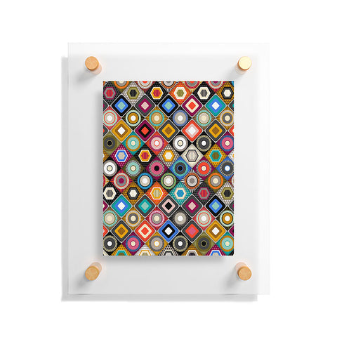 Sharon Turner festival diamond Floating Acrylic Print