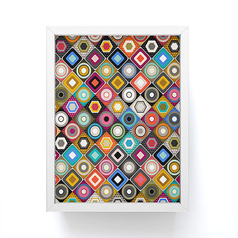 Sharon Turner festival diamond Framed Mini Art Print