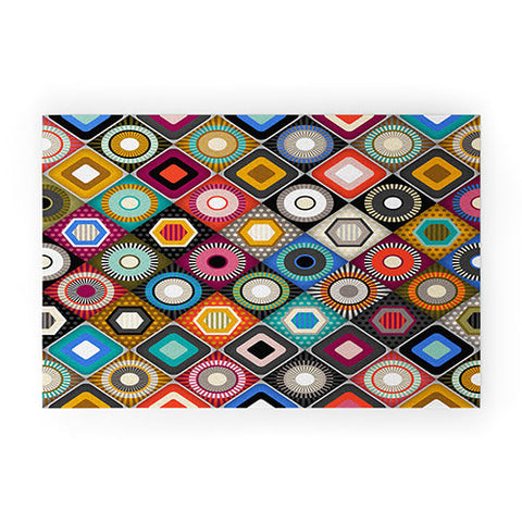 Sharon Turner festival diamond Welcome Mat