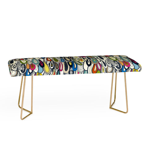 Sharon Turner festival droplets Bench