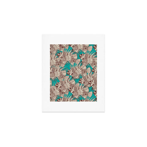 Sharon Turner fish mirage Art Print