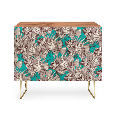 Sharon Turner fish mirage Credenza