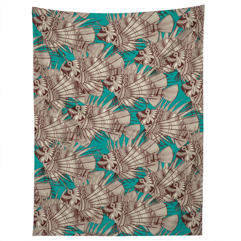 Sharon Turner fish mirage Tapestry