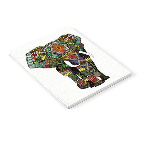 Sharon Turner floral elephant Notebook